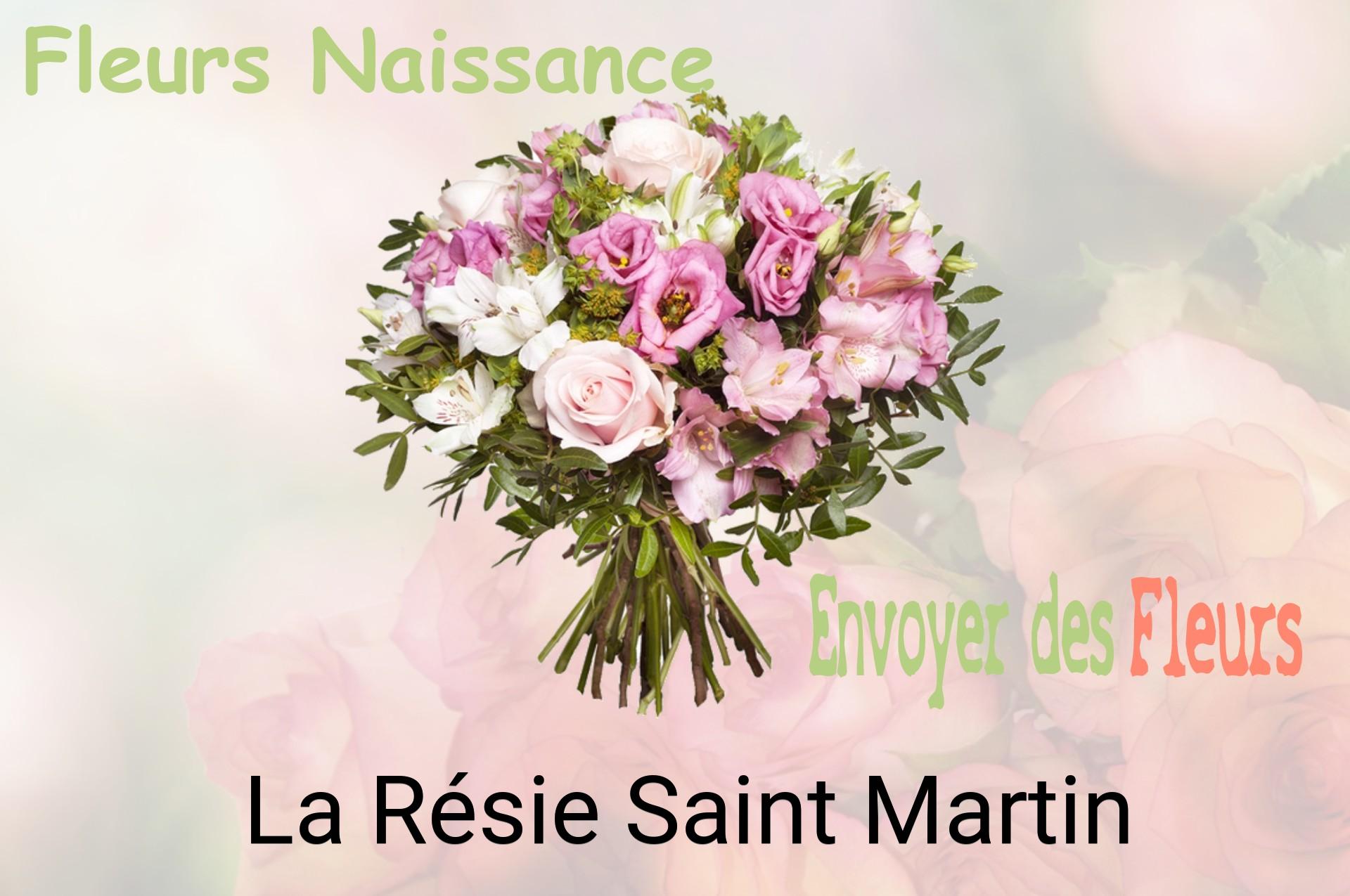 Bouquet de fleurs de naissance livré à La Résie-Saint-Martin